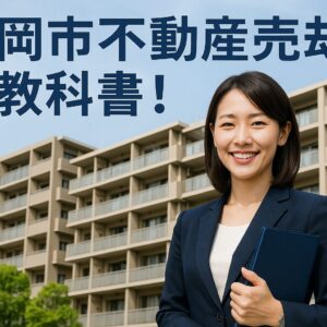 静岡市不動産売却の教科書！高く売るための市況データ・タイミング・土地の価値の見極め方