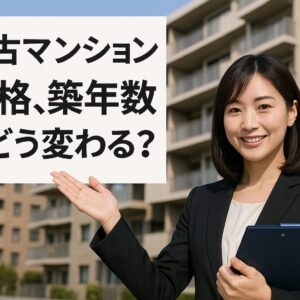 静岡市の中古マンション価格、築年数でどう変わる？売却タイミングの見極め方