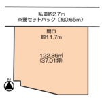 静岡市葵区安東2丁目の売土地 画像1